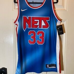 Dr J Nike Nets NBA jersey